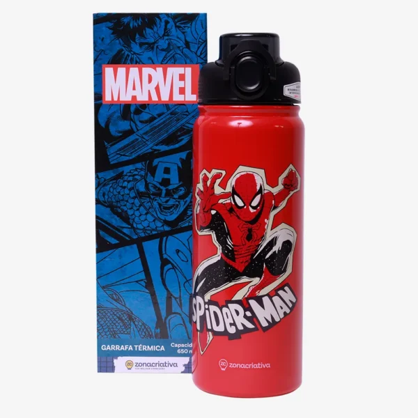 Garrafa Galaxy Homem-Aranha - 650ml