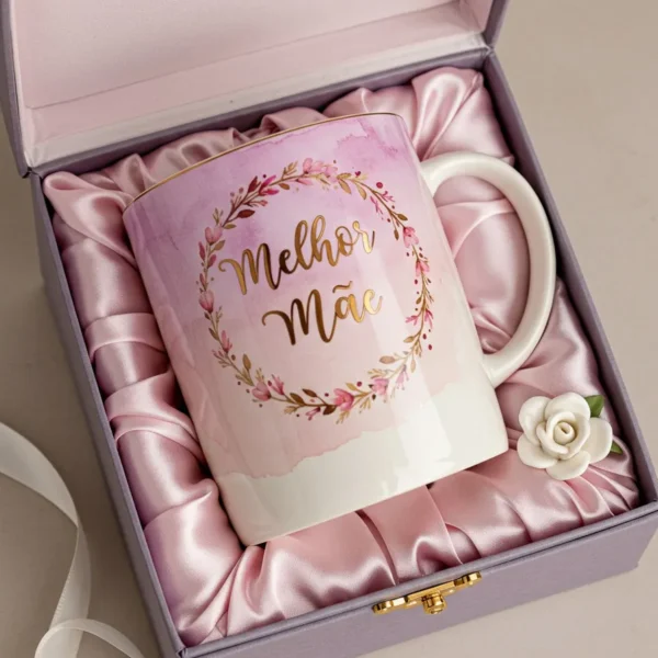 Caneca Térmica - Melhor Mãe ( 500ml )