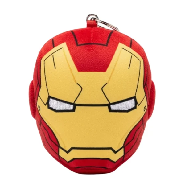 🔴 Chaveiro Pelúcia Homem de Ferro – 10cm