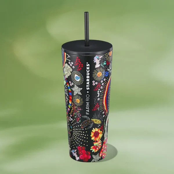🌴 Copo Térmico FARM & Starbucks - Borogodó (710 ml)