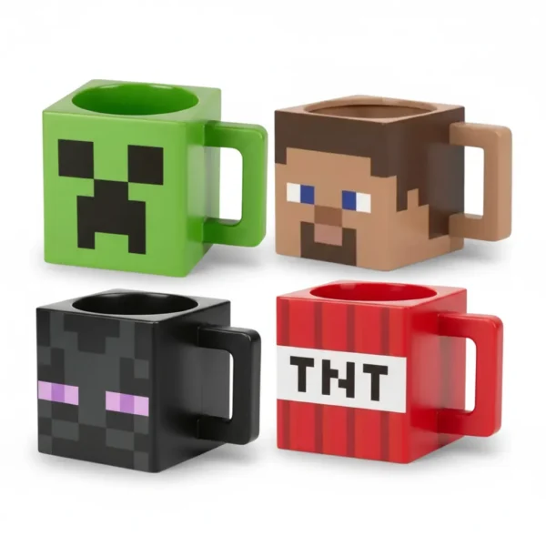 Caneca 3D Minecraft - OFERTA RELÂMPAGO
