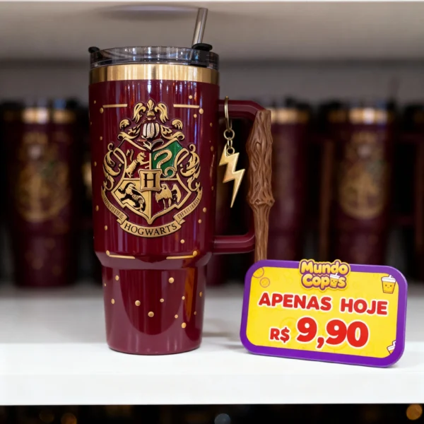 Copo Harry Potter | 1,15L + Pingente GRÁTIS