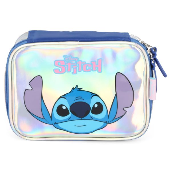 Estojo Stitch Halográfico Organizador