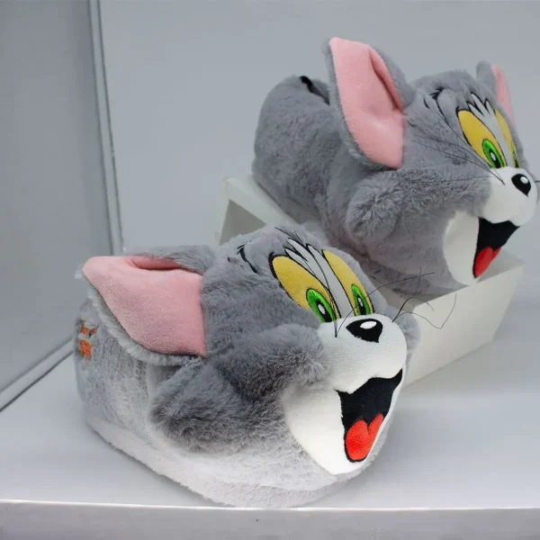 Pantufa 3D Tom e Jerry - Modelo Tom