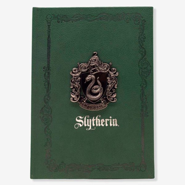 💚 Caderno com Brasão Sonserina – Harry Potter