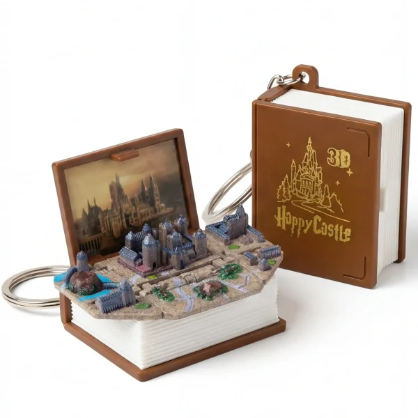 Chaveiro 3D Castelo de Hogwarts - Harry Potter [COMPRE 1 E LEVE 2]